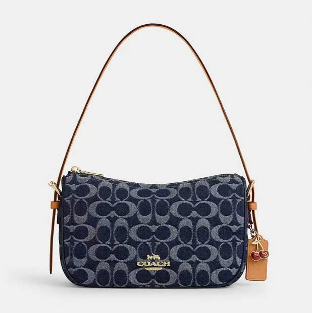 Kailey Shoulder Bag In Signature Denim